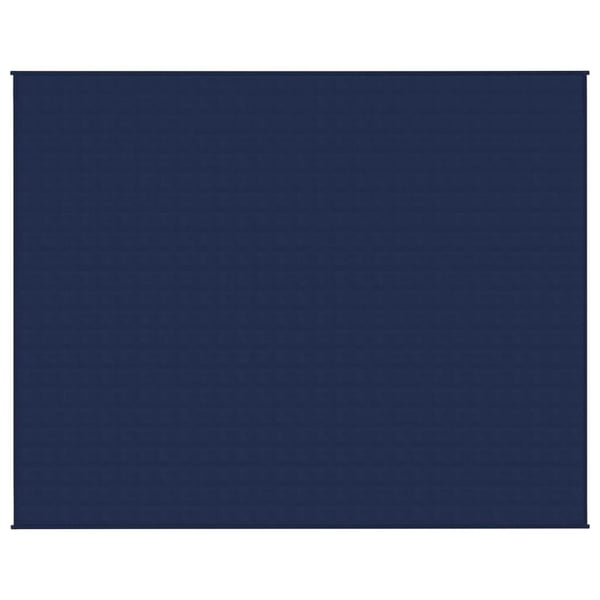 vidaXL Vektdyne blå 235x290 cm 11 kg stoff