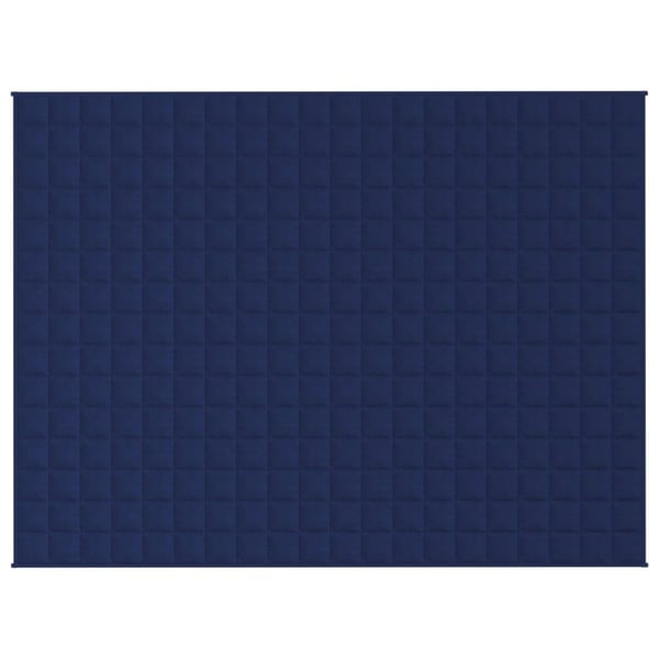 vidaXL Vektdyne blå 150x200 cm 7 kg stoff