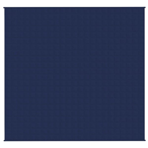 vidaXL Painopeitto sininen 220x235 cm 11 kg kangas