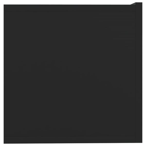 vidaXL tv-borde 2 stk. 80x30x30 cm konstrueret træ sort