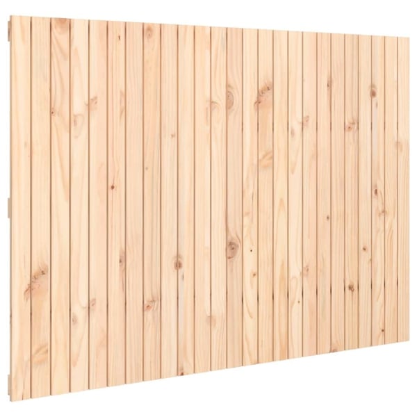 vidaXL Veggmontert hodegavl 159,5x3x110 cm heltre furu