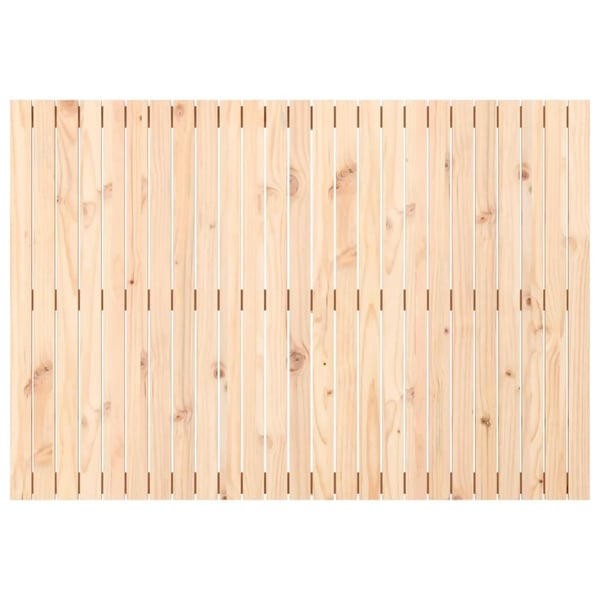 vidaXL Veggmontert hodegavl 159,5x3x110 cm heltre furu