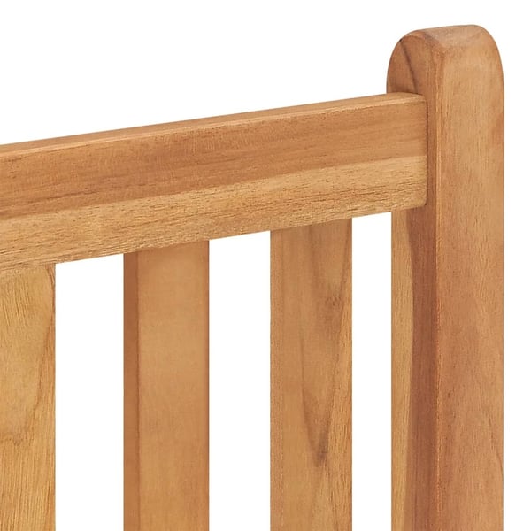 vidaXL Hagespisegruppe 3 deler heltre teak