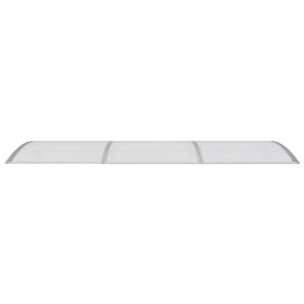 vidaXL dørbaldakin 300x100 cm polycarbonat grå