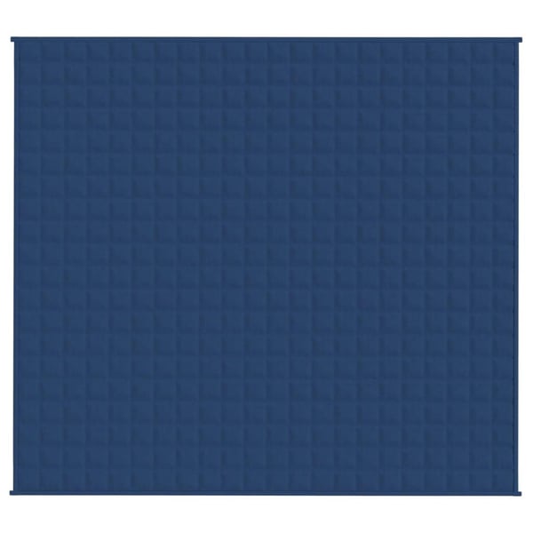 vidaXL Vektdyne blå 200x225 cm 9 kg stoff