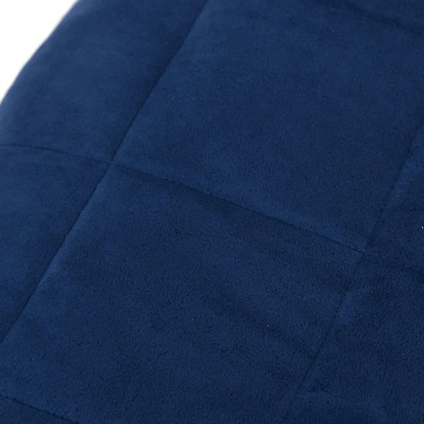 vidaXL Vektdyne blå 220x235 cm 15 kg stoff