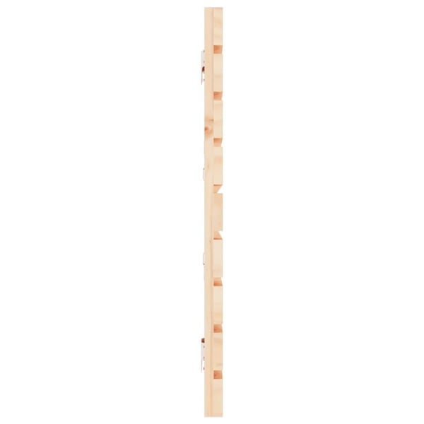vidaXL Veggmontert hodegavl 206x3x63 cm heltre furu