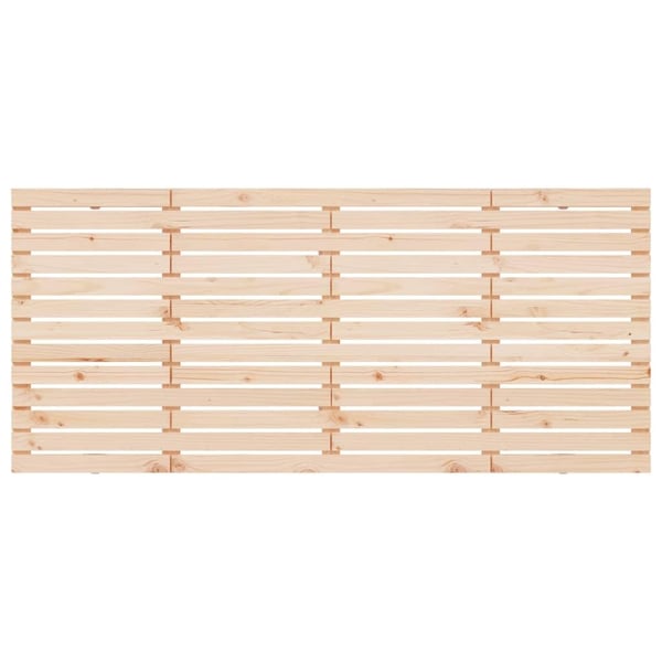vidaXL Veggmontert hodegavl 206x3x91,5 cm heltre furu
