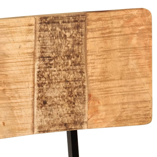 vidaXL Spisestoler 2 stk 44x40x80 cm heltre mango