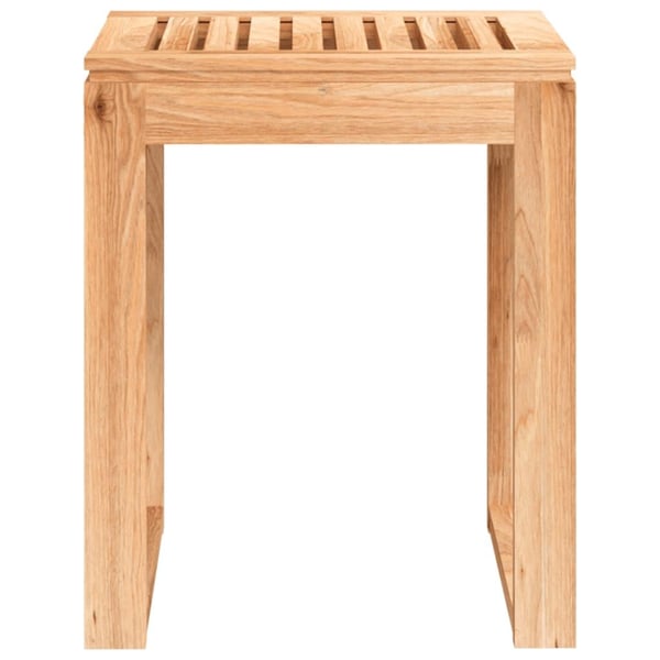 vidaXL Baderomskrakk 40x30x46 cm heltre valnøtt