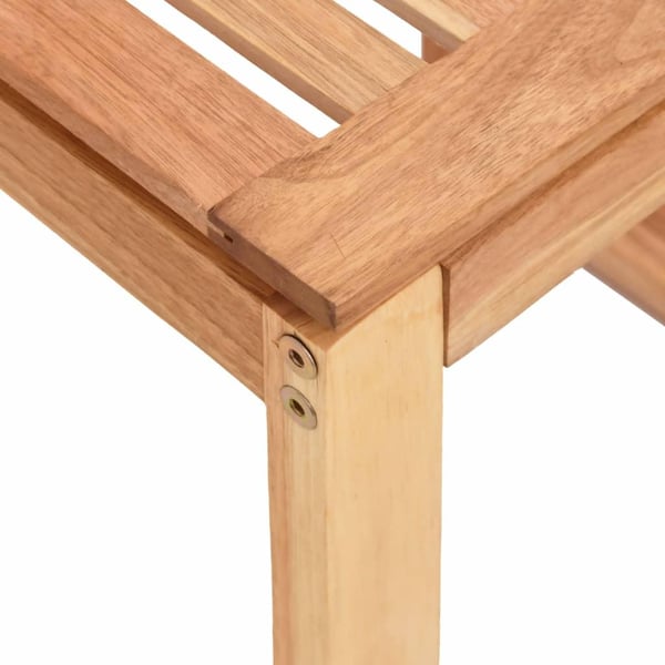 vidaXL Baderomskrakk 40x30x46 cm heltre valnøtt