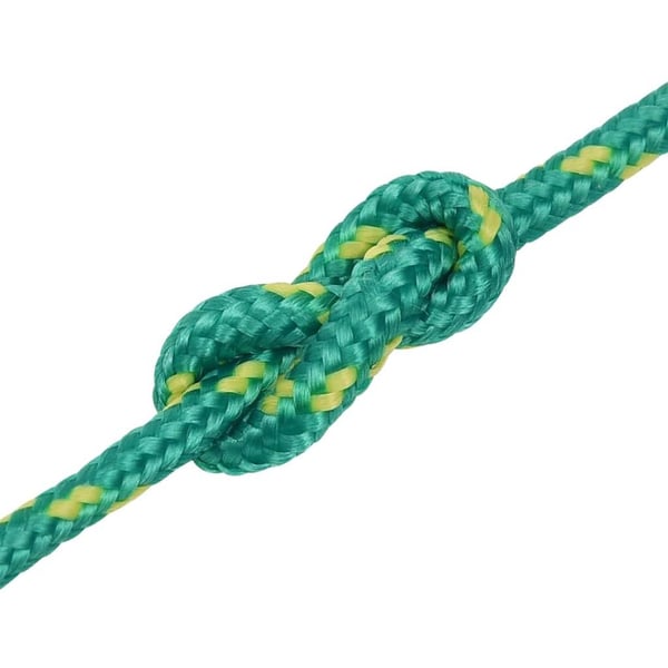 vidaXL Båttau grønn 4 mm 50 m polypropylen
