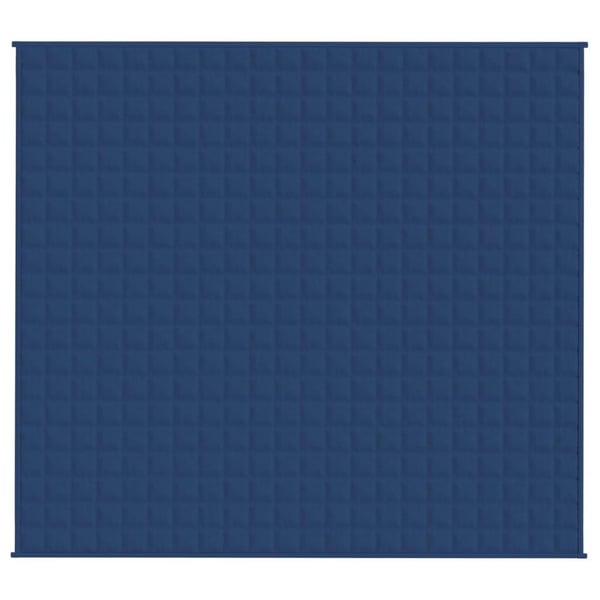 vidaXL Vektdyne blå 200x230 cm 9 kg stoff