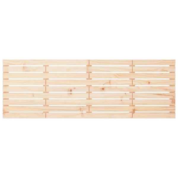 vidaXL Veggmontert hodegavl 166x3x63 cm heltre furu