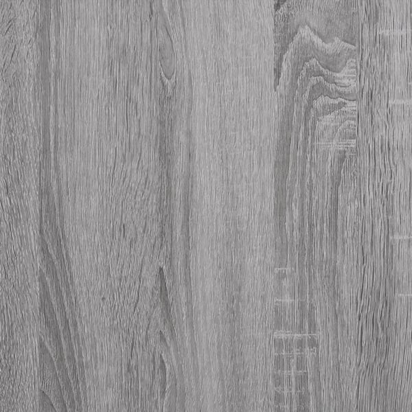 vidaXL Sidebord grå sonoma 40x30x75 cm konstruert tre