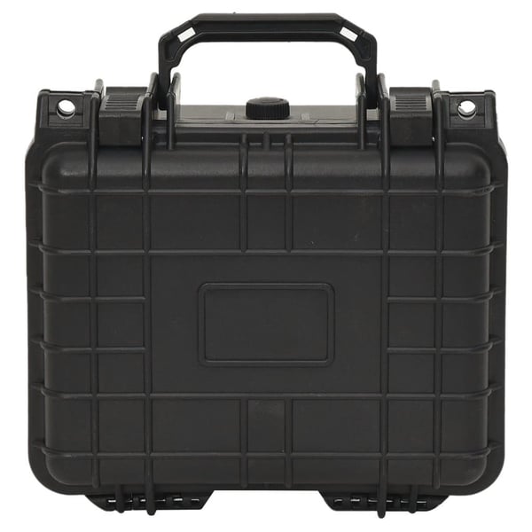 vidaXL transportabel flightcase 27x25x18 cm PP sort