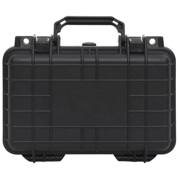 vidaXL transportabel flightcase 30x22x10 cm PP sort