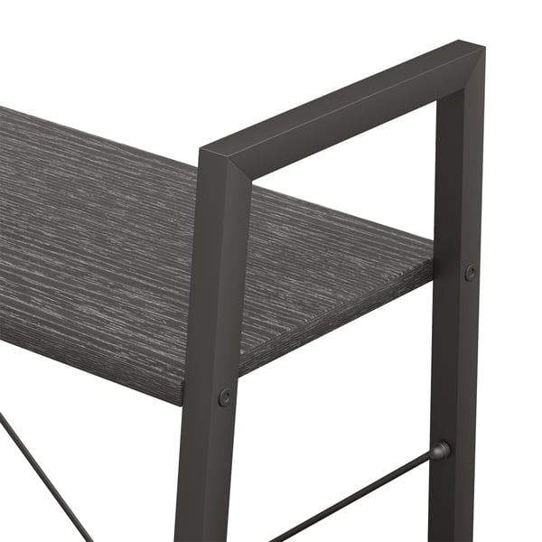 vidaXL stigereol med 3 hylder 56x35x108 cm sort