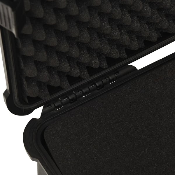 vidaXL transportabel flightcase 55x43x21 cm PP sort