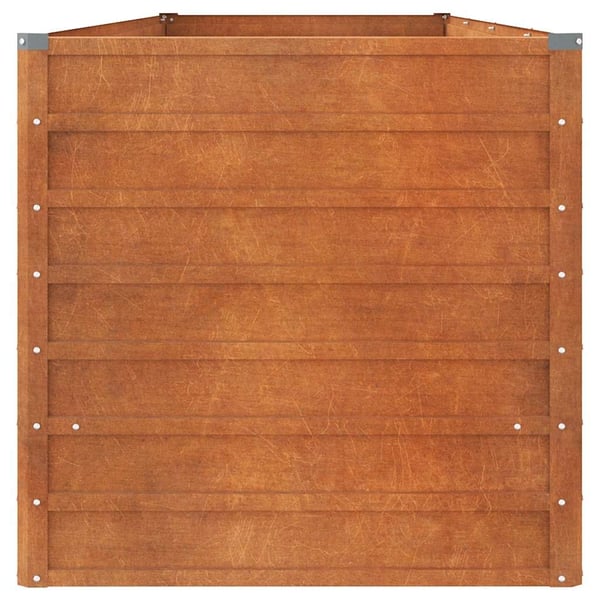 vidaXL Høybed rust 320x80x77 cm cortenstål
