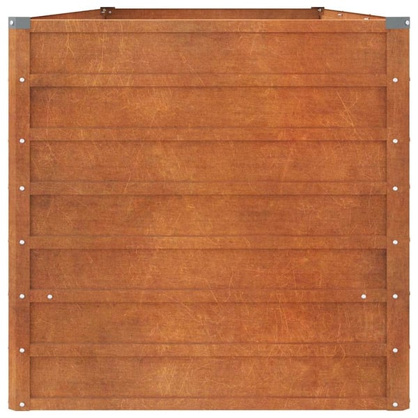 vidaXL højbed 240x80x77 cm cortenstål rustfarvet