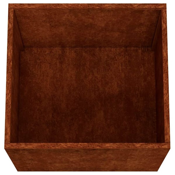 vidaXL Plantekasser 2 stk 49x47x46 cm cortenstål