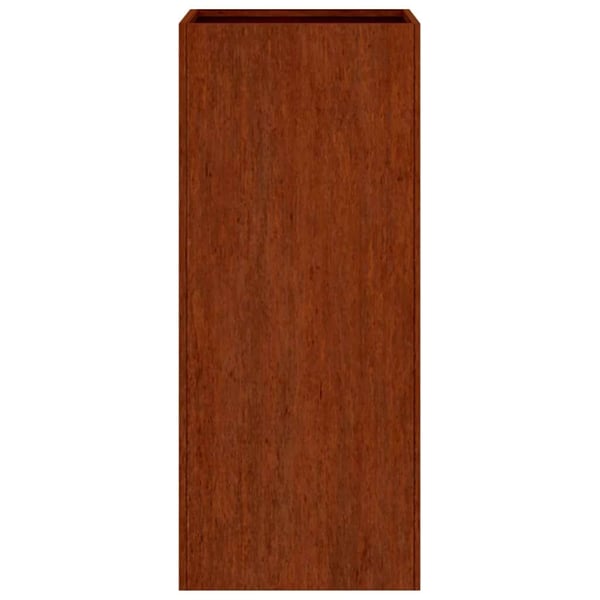 vidaXL Kukkalaatikko 32x29x75 cm Corten teräs