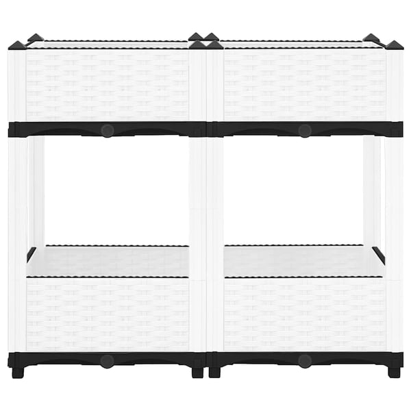 vidaXL højbed 80x40x71 cm polypropylen