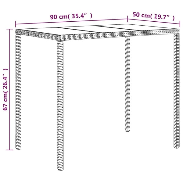vidaXL loungesæt til haven 4 dele med hynder polyrattan sort