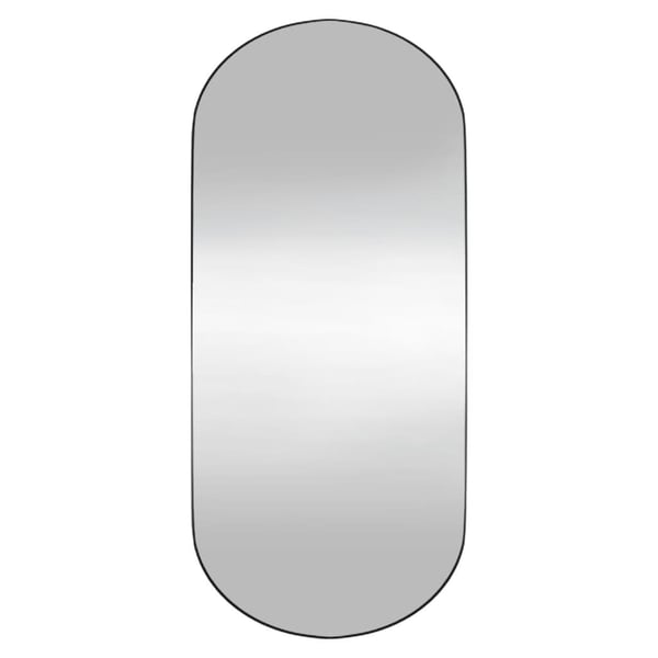 vidaXL Veggspeil 40x90 cm glass oval