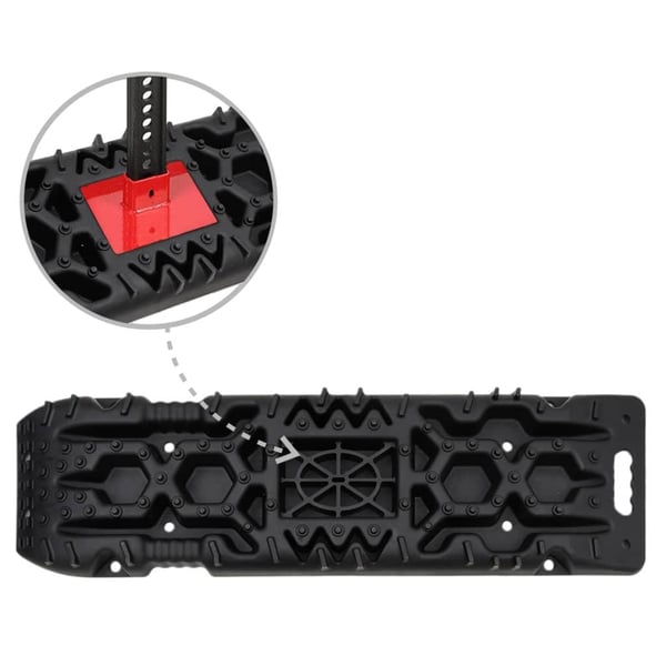 vidaXL Luistonestomatto 2 kpl musta 107x31x7 cm nailon