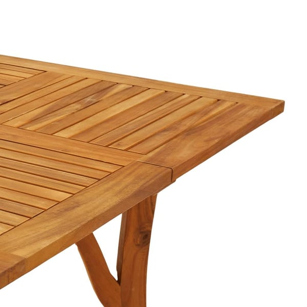 vidaXL havebord 85x85x75 cm massivt akacietræ