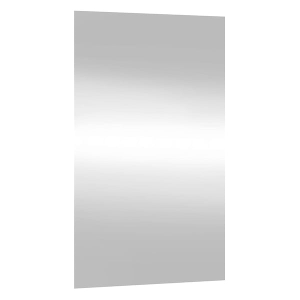 vidaXL Väggspegel 50x80 cm glas rektangulär