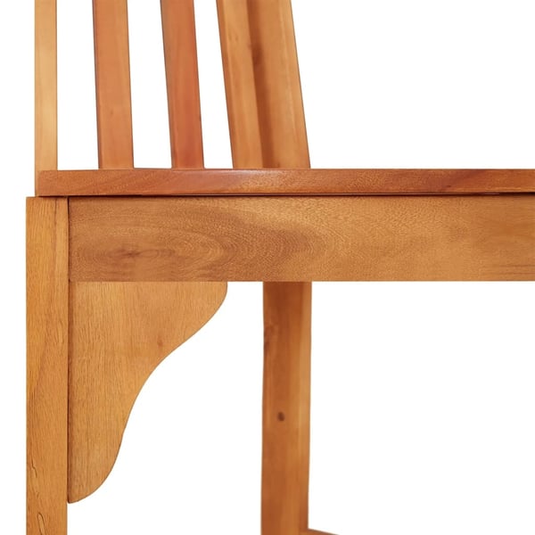 vidaXL Halvrund trebenk Ø160 cm heltre eukalyptus