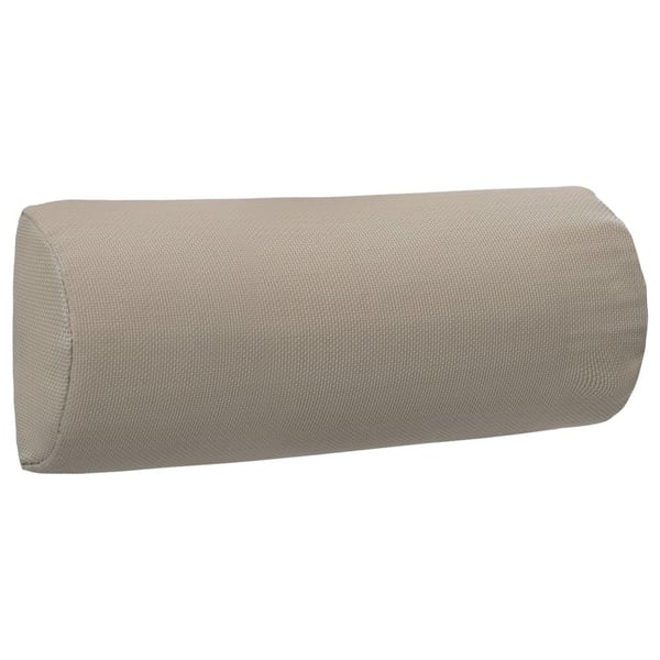 vidaXL nakkestøtte til havestol 40x7,5x15 cm textilene gråbrun