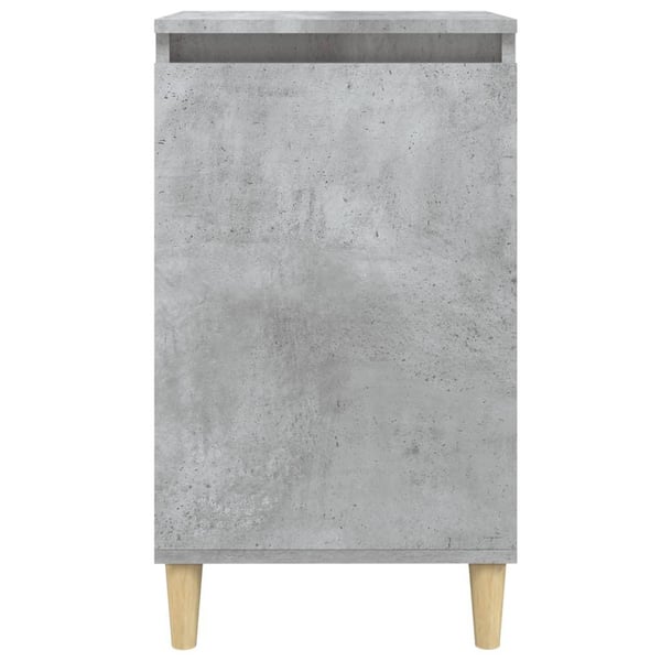 vidaXL Nattbord betonggrå 40x35x70 cm konstruert tre