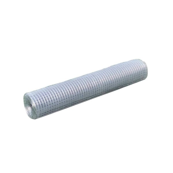vidaXL Trådgjerde kylling galvanisert stål 25x1 m sølv
