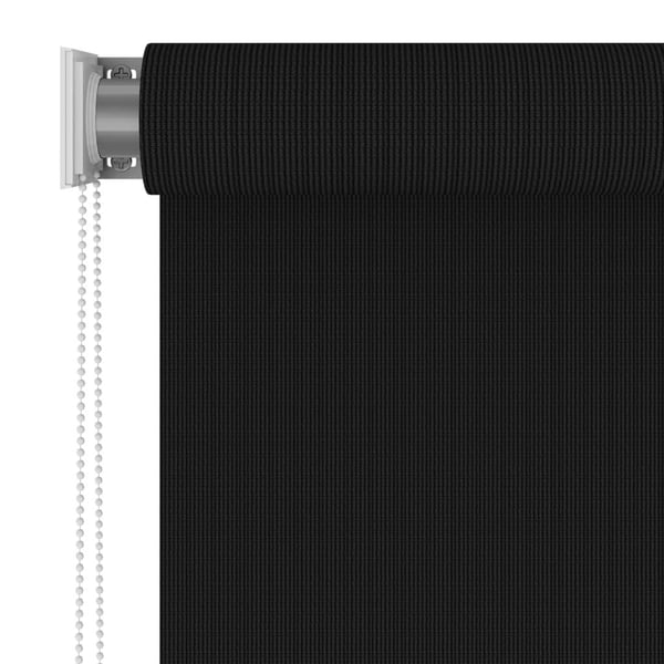 vidaXL Rullgardin utomhus 200x230 cm svart