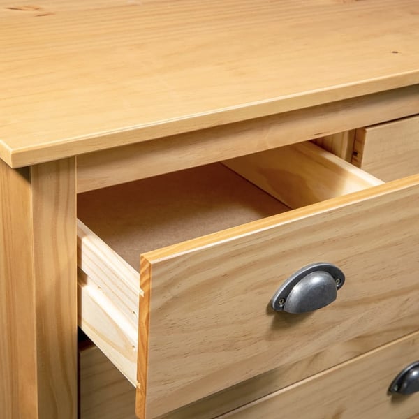 vidaXL Skjenk Hill 79x40x80 cm heltre furu