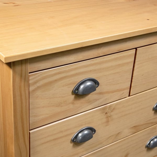vidaXL Skjenk Hill 79x40x80 cm heltre furu