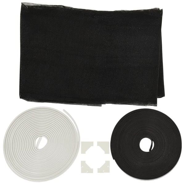 vidaXL Magnetisk insektskjerm for vindu hvit 80x120 cm