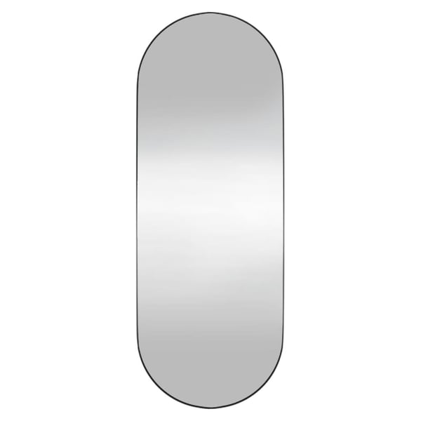 vidaXL Väggspegel 15x40 cm glas oval