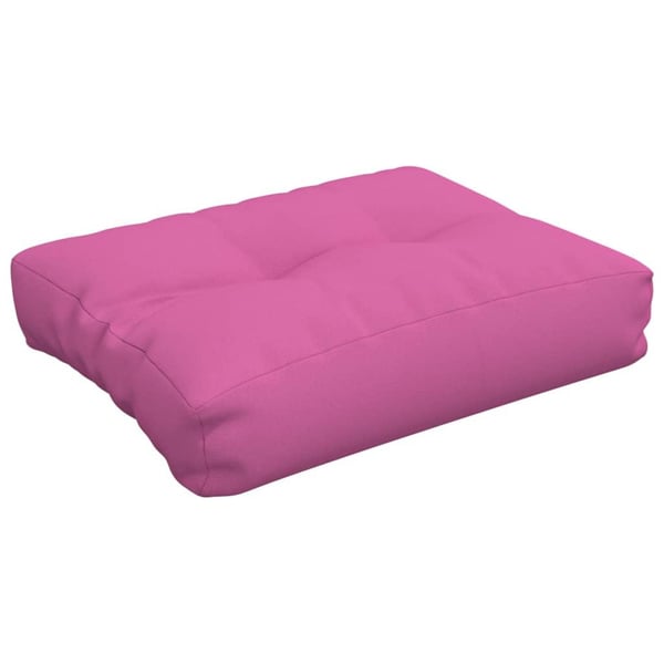 vidaXL pallehynde 50x40x12 cm stof pink