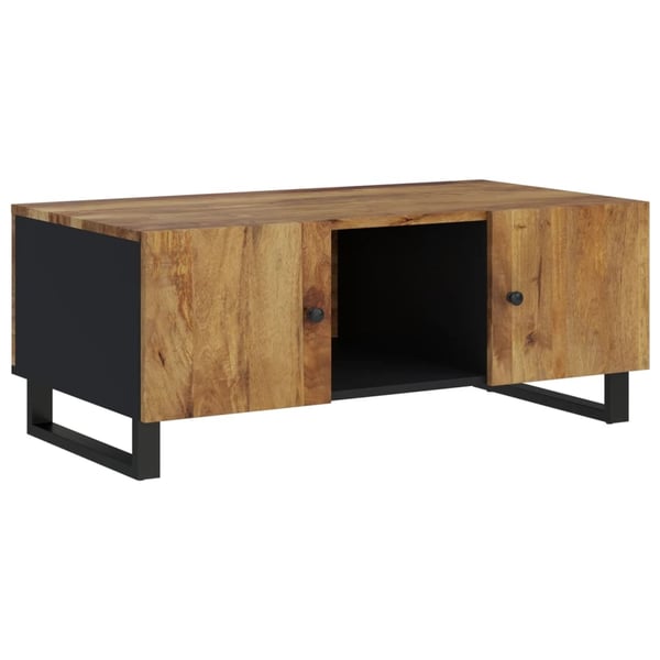 vidaXL sofabord 100x54x40 cm massivt mangotræ og konstrueret træ