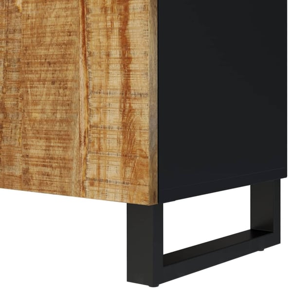 vidaXL TV-benk 105x33,5x46 cm heltre mango og konstruert tre