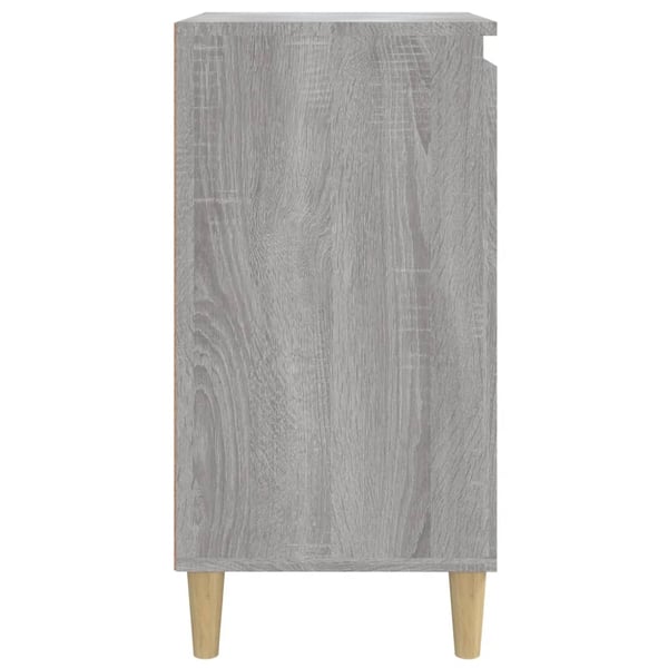 vidaXL Nattbord grå sonoma 40x35x70 cm konstruert tre