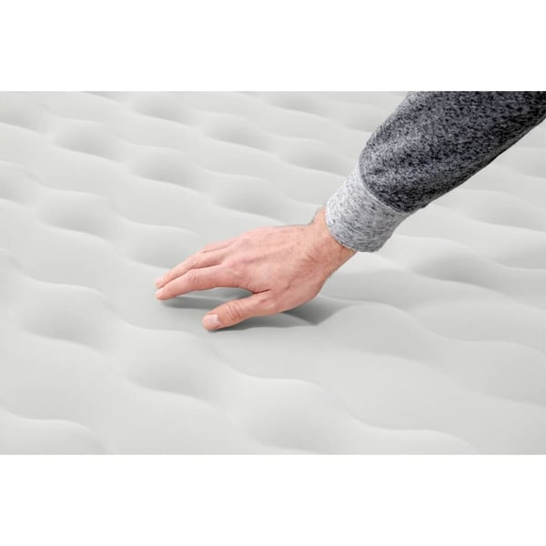 Bestway Fortech Luftmadrass med innebygd pumpe 203x152x46 cm