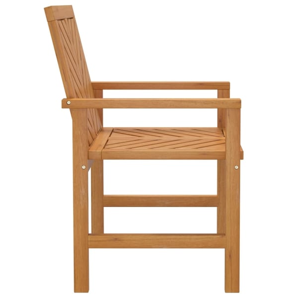 vidaXL Hagestoler 3 stk heltre akasie