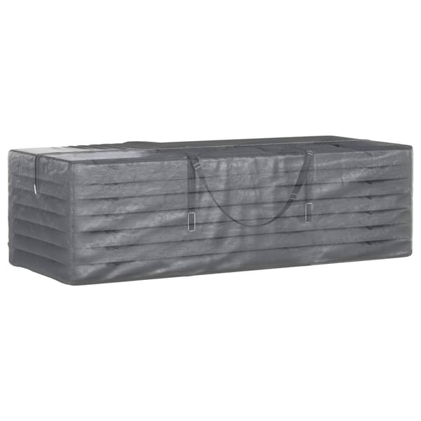 vidaXL Oppbevaringspose for hageputer svart 135x40x55 cm polyetylen