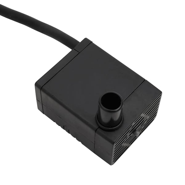 vidaXL Vannfontene med pumpe 57x57x53 cm heltre gran